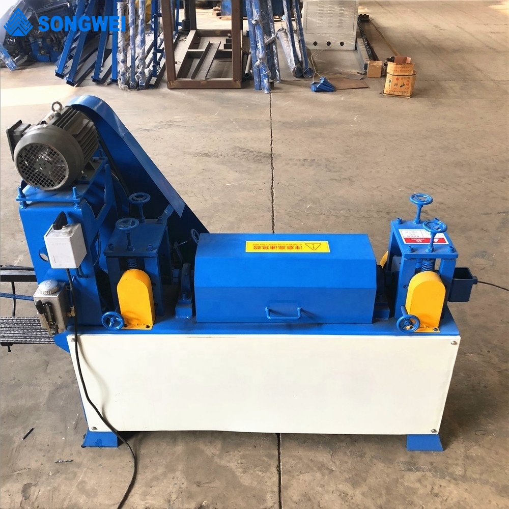 Автоматическая стальная проволочная выпрямляющая и режущая машина для 4-8 мм