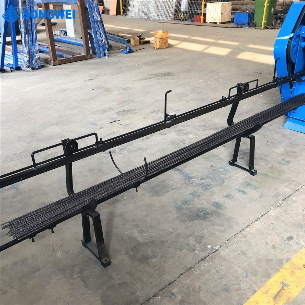 Автоматическая стальная проволочная выпрямляющая и режущая машина для 4-8 мм